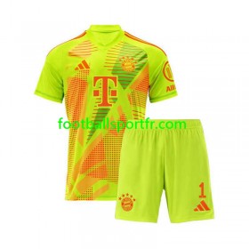 Tenue Bayern Munich Manuel Neuer 1 Gardien Enfant Domicile 2024-2025 Maillot de Foot